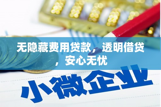 兴安无隐藏费用贷款，透明借贷，安心无忧