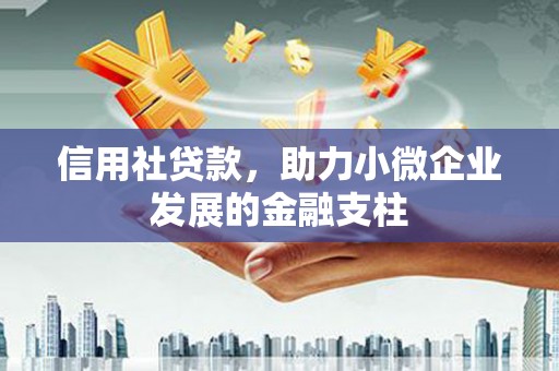 兴安信用社贷款，助力小微企业发展的金融支柱