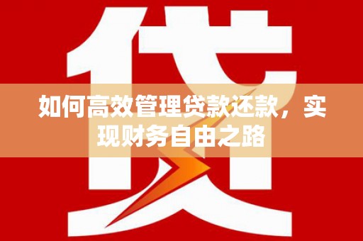 兴安如何高效管理贷款还款，实现财务自由之路