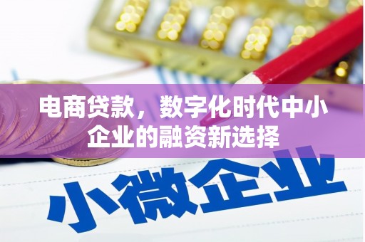 兴安电商贷款，数字化时代中小企业的融资新选择