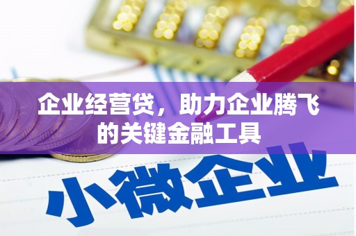 兴安企业经营贷，助力企业腾飞的关键金融工具