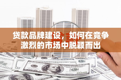 兴安贷款品牌建设，如何在竞争激烈的市场中脱颖而出