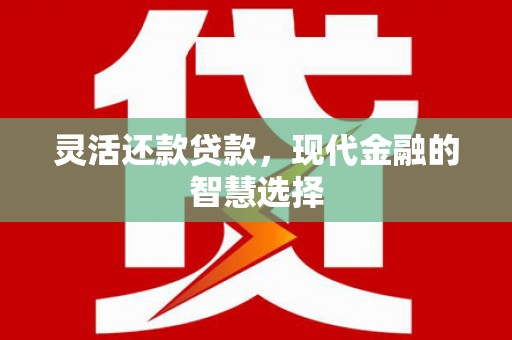 兴安灵活还款贷款，现代金融的智慧选择