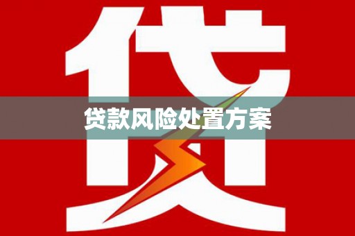 兴安贷款风险处置方案