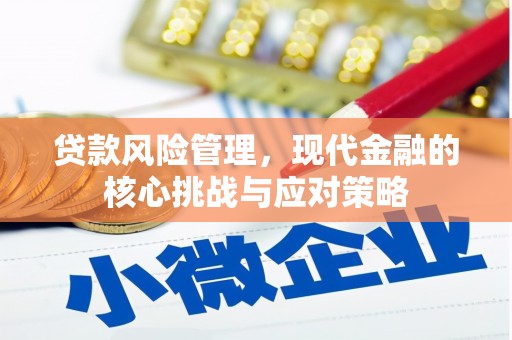 兴安贷款风险管理，现代金融的核心挑战与应对策略