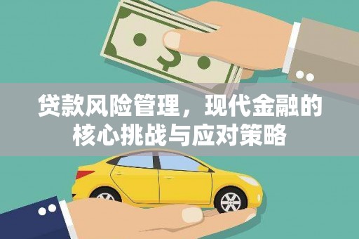 兴安贷款风险管理，现代金融的核心挑战与应对策略