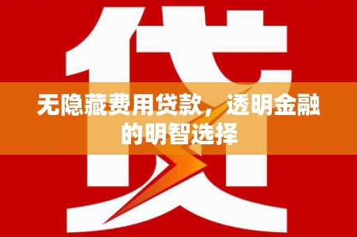 兴安无隐藏费用贷款，透明金融的明智选择
