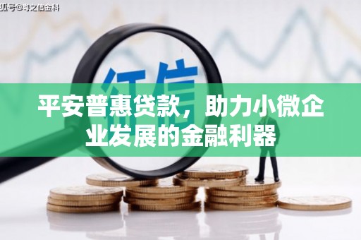 兴安平安普惠贷款，助力小微企业发展的金融利器