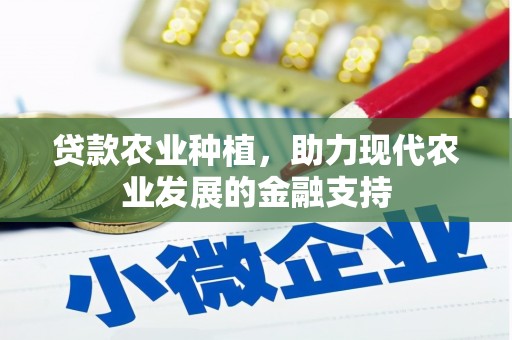 兴安贷款农业种植，助力现代农业发展的金融支持